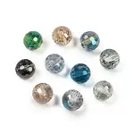 Transparent Electroplate Glass Beads