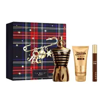 Jean Paul Gaultier Le Male Elixir dárková sada (parfémová voda 125 ml + sprchový gel 75 ml + cestovní balení vůně)