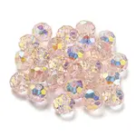 Transparent Electroplate Glass Beads
