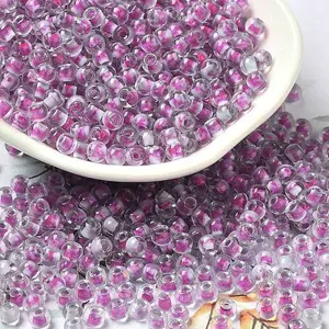 Transparent Glass Round Seed Beads
