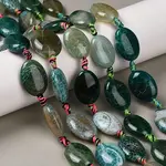 Natural Fire Crackle Agate Beads Strands