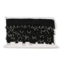 Polyester Ribbon with Iron D Rings