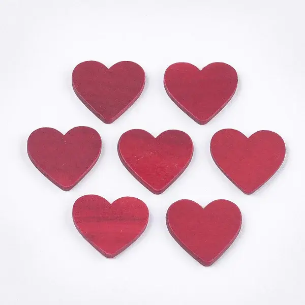 Painted Wood Cabochons