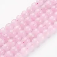 Natural Rose Quartz Beads Strands