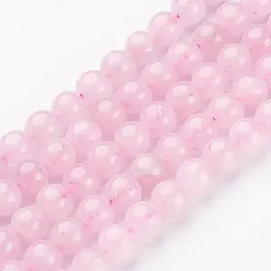 Natural Rose Quartz Beads Strands