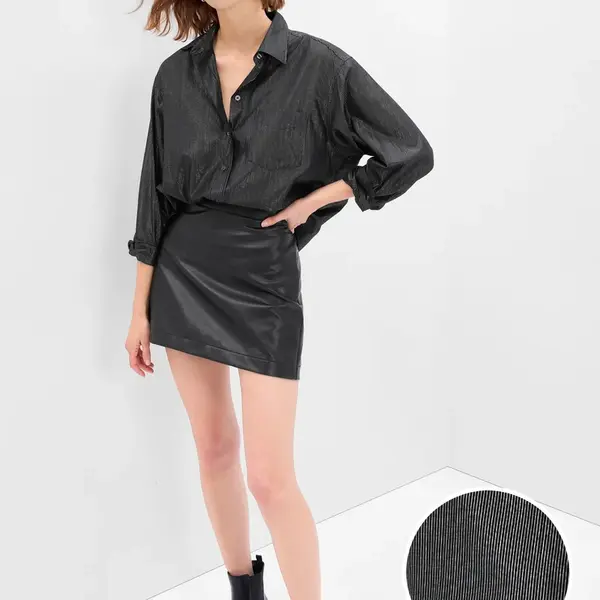 GAP Pruhovaná košile oversized - Dámské