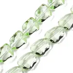 Electroplate Glass Beads Strands