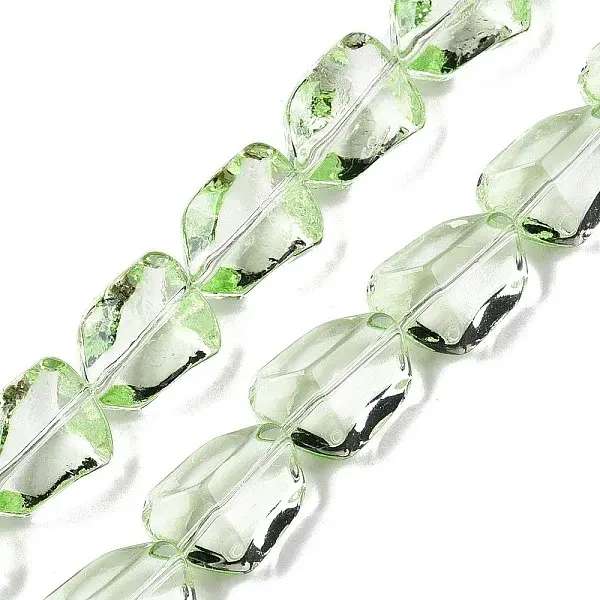 Electroplate Glass Beads Strands