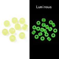 Transparent & Luminous Plastic Beads