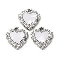 304 Stainless Steel Resin Pendants