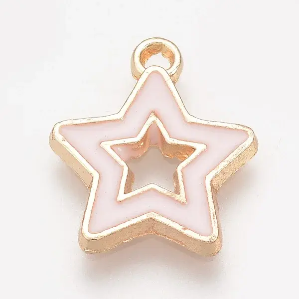 Alloy Enamel Pendants