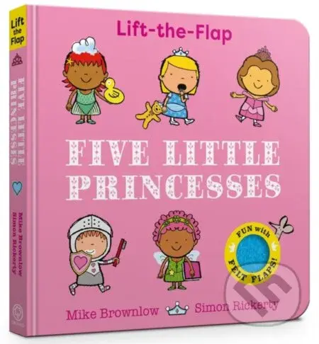 Five Little Princesses (Lift-the-Flap) - Mike Brownlow - kniha z kategorie Pro děti