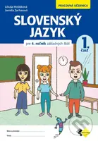 Slovenský jazyk pre 4. ročník ZŠ - pracovná učebnica 1. časť - kniha z kategorie 1. stupeň