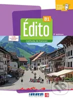 Édito B1 - édition 2022-2024 - Livre + numérique inclus - kniha z kategorie Jazykové učebnice a slovníky