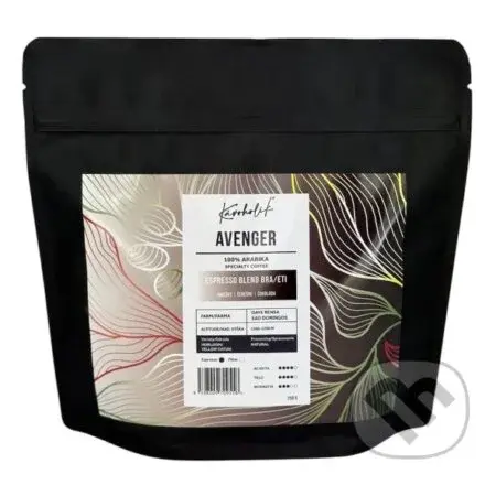 Espresso zmes arabík Avenger (zrnková káva)