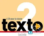 Texto 2 (CD audio classe (x4)) - audiokniha z kategorie Jazykové učebnice a slovníky