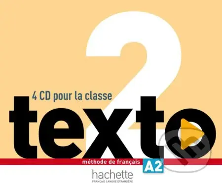 Texto 2 (CD audio classe (x4)) - audiokniha z kategorie Jazykové učebnice a slovníky
