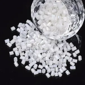 8/0 Two Cut Glass Seed Beads