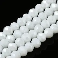 Electroplate Glass Beads Strands
