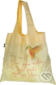 Taška nákupná skladacia "Nechaj sa viesť..."