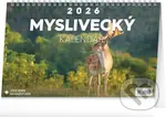 NOTIQUE Stolní Myslivecký kalendář 2026 (řádky) - Miroslav Hlávek (ilustrátor)