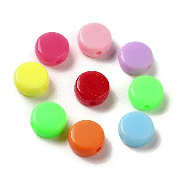 Opaque Acrylic Beads