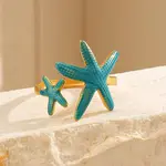 304 Stainless Steel Enamel Cuff Rings