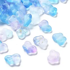Gradient Color Transparent Acrylic Beads