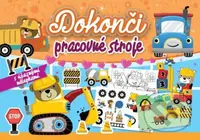 Dokonči pracovné stroje - kniha z kategorie Omalovánky
