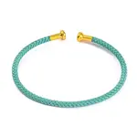 Braided Carbon Steel Wire Bracelet Making