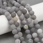 Natural Druzy Agate Beads Strands