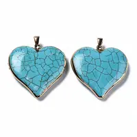 Synthetic Turquoise Pendants