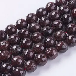 Natural Garnet Beads Strands