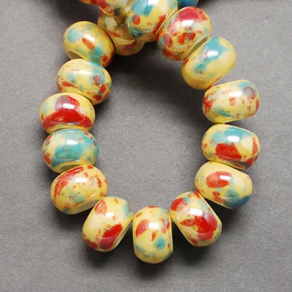 Handmade Porcelain European Beads
