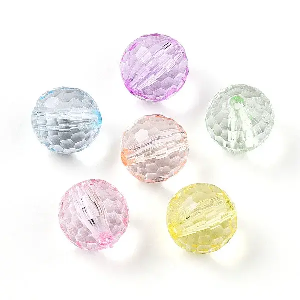 Transparent Acrylic Beads