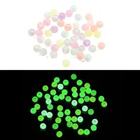 Opaque Luminous Acrylic Beads