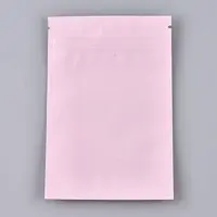 Solid Color Plastic Zip Lock Bags