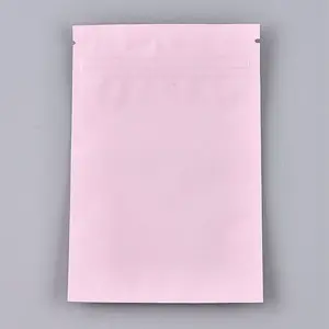 Solid Color Plastic Zip Lock Bags