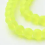 Transparent Glass Bead Strands