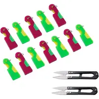 Iron Sewing Needle Devices Threader Thread Guide Tool Sets