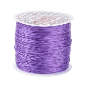 Flat Elastic Crystal String