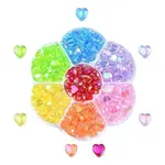 7 Colors Transparent Acrylic Beads