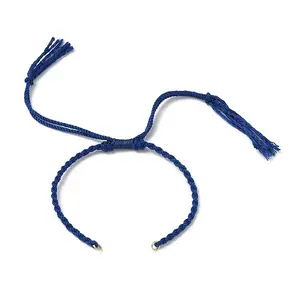 Braided Cotton Cord Bracelet Making