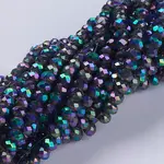 Electroplate Glass Beads Strands