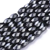 Magnetic Synthetic Hematite Beads Strands
