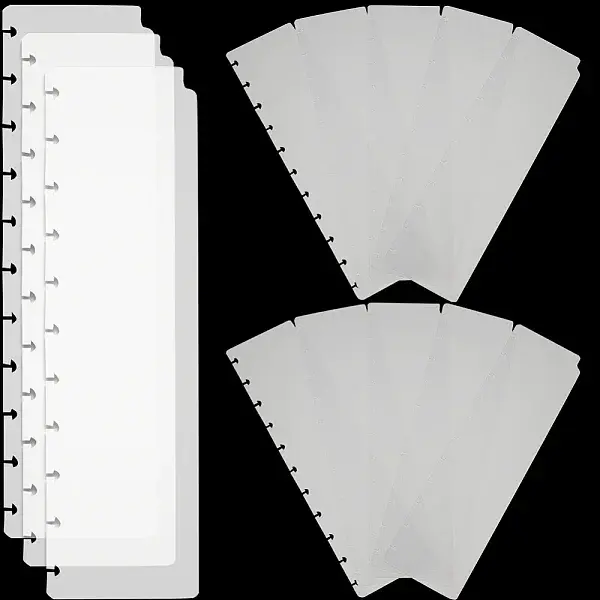 Plastic Page Dividers for Discbound Notebook