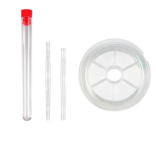 Stainless Steel Collapsible Big Eye Beading Needles