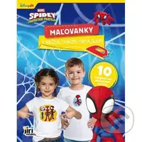 Maľovanky s nažehľovacími obrázkami Spidey - kniha z kategorie Omalovánky, vystřihovánky, papír