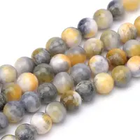 Natural Dyed Persian Jade Gemstone Bead Strands
