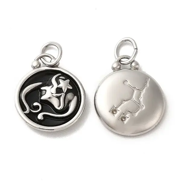 304 Stainless Steel Enamel Pendants